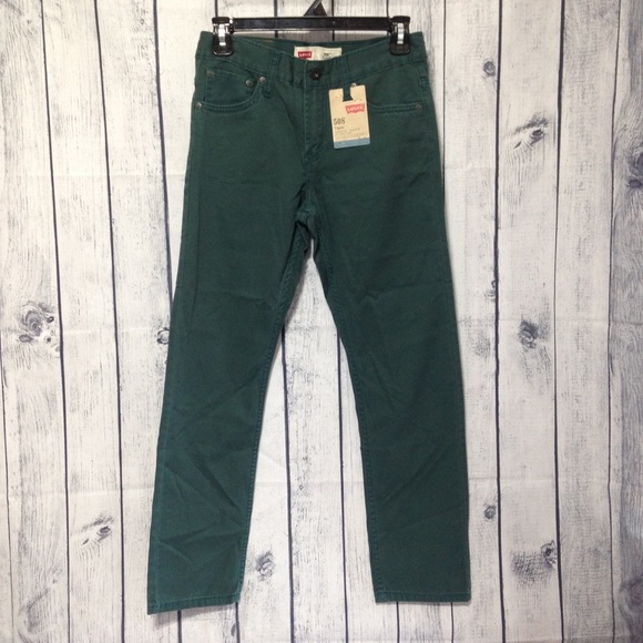 Levi's | Bottoms | Levis 58 Green Jeans Tapered White Tab 4 27x27 | Poshmark